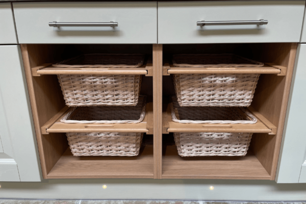 Modular Kitchen Wicker Basket